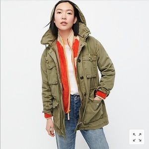 NWT J. Crew Lightweight Utility Jacket